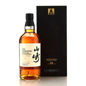 Yamazaki 18 Mizunara Cask 100th Anniversary Limited Edition